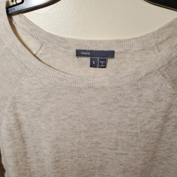 Vince wool and cashmere blend crew neck sweater size S - Picture 3 of 7